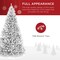 Best Choice Products Artificial Christmas Tree, Premium Unlit Spruce Design, Dense Branches – White Spruce